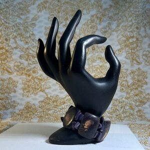 Brown and Purple Bracelet